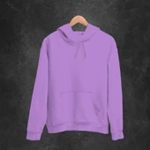 5'li Kışlık Unisex Kapşonlu Sweatshirt Seti (Pembe, Mavi, Turkuaz, Fıstık Yeşili, Lila) thumbnail 2