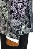 Gold Patterned Over Grey Men Prom Blazer - Wessi thumbnail 8