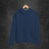 5'li Kışlık Unisex Kapşonlu Sweatshirt Seti (Siyah, Füme, Lacivert, Gri, Beyaz) thumbnail 4