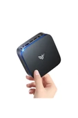 AK1 PLUS Intel N100 8GB DDR4 256GB NVMe 2*HDMI 2*3.0USB 2*2.0USBWifi5BT4.2 W11 Pro Mini Pc thumbnail 3
