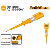 Ingco HSDT1408 3X140mm Düz Uçlu Kontrol Kalemi thumbnail 1