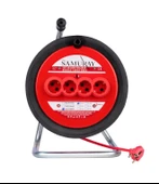 Samuray Seyyar Makaralı Uzatma Kablosu 3x1,5mm 20mt - 31520 thumbnail 2