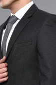 4 Drop Kaşe Füme Gri Erkek Ceket - Wessi thumbnail 2