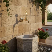 Tavroz Osmanlı Musluğu Sarı thumbnail 2