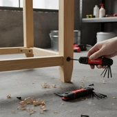 WORKPRO WP222029 9 Parça CR-V İnç Çakı Tipi Profesyonel Allen Anahtar Takımı thumbnail 5