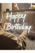 En Güzel Günde Happy Birthday Neon Led Işıklı Yazı 50 cm thumbnail 3