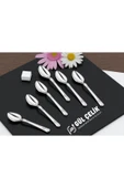 Gül Çelik 12 Kişilik Çay Kaşığı Alvina Model 304 Kalite 18/10 Paslanmaz Çelik thumbnail 1