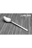 Gül Çelik 60 Parça 12 Kişilik Çatal Kaşık Seti Hasır Model 18/0 Kalite thumbnail 3