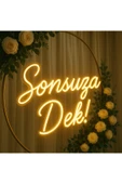 Magnetfoto Söz,düğün organizasyon için neon tabela "Sonsuza Dek!" thumbnail 2