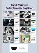 MPI BC-4 Şarj Edilebilir Elektrikli Temizlik Fırçası – 17 Parça Çok Amaçlı Set (Mutfak, Banyo, Araç) thumbnail 12