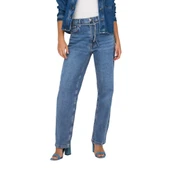 Kadın Yüksek Bel Dar Kesim Jeans 15347668 thumbnail 3