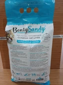 BentySandy Topaklanan Süper Beyaz Bentonit KEDİ KUMU thumbnail 2