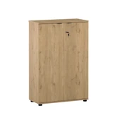 Rio 3 Raflı Kapaklı Kitaplık - Florida Meşe 72x109x34 cm thumbnail 5