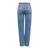 Kadın Yüksek Bel Dar Kesim Jeans 15347668 thumbnail 7