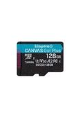 Kingston Canvas Go Plus SDCG3/128GB Class10 UHS-I U3 A2 V30 128 GB Micro SD Kart Outlet thumbnail 1