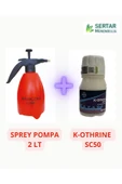 K Othrine Sc50 Konsantre Haşere İlacı 50 Ml +  2lt İlaçlama Pompası thumbnail 1