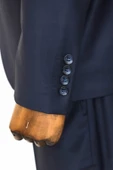 Yün Lacivert Erkek Takım Elbise - Wessi thumbnail 6