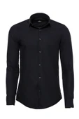 Desensiz Slim Fit Siyah Erkek Oduncu Gömlek - Wessi thumbnail 1