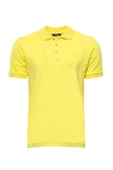 Polo Yaka Oxford Sarı T-shirt | Wessi thumbnail 1