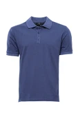 Polo Yaka Oxford Lacivert T-shirt - Wessi thumbnail 1