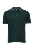 Polo Yaka Oxford Yeşil T-shirt | Wessi thumbnail 1