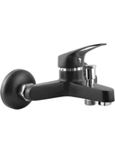 Fuma Collection Siyah Mix Aç Kapa Çift Girişli Banyo Musluk Bataryası thumbnail 1