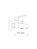 Fuma Collection Siyah Banyo Musluk Bataryası thumbnail 1