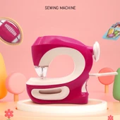 Gerçekten Diken Dikiş Makinesi Full Set  Çocuklar İçin Eğitici Dikiş Oyun Seti thumbnail 2