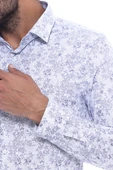 Desenli Slim Fit Uzun Kollu Gömlek | Wessi thumbnail 4