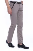 Garnili Cepli Desensiz Slim Fit Bej Erkek Pantolon - Wessi thumbnail 2