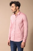 Pembe Pamuklu Erkek Gömlek | Wessi thumbnail 1