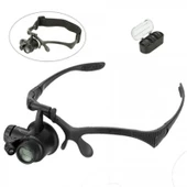 Saat Tamırı Okuma Kuyumcu Için Çok Fonksiyonlu Onarım Gözlük Büyüteç thumbnail 3