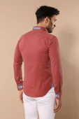 Modelli Bordo Erkek Gömlek - Wessi thumbnail 2