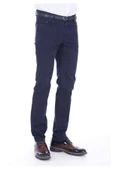 Pamuk 5 Cepli Lacivert Slim Fit Erkek Pantolon - Wessi thumbnail 2