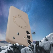 Samsung Galaxy S25 FE Kılıf Kablosuz Şarj Özellikli Standlı Samara Kapak thumbnail 5