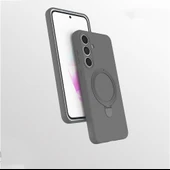 Samsung Galaxy S25 FE Kılıf Kablosuz Şarj Özellikli Standlı Samara Kapak thumbnail 6