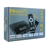 Magbox Magroid Transformers 32 GB HDD 4 GB Ram Bluetooth 5G Wifi Ses Komut Kumandalı Android TV Box thumbnail 3