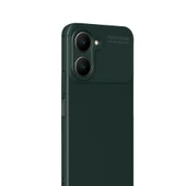 Vivo Y18 Kılıf Auto Focus Karbon Kapak - Koyu Yeşil thumbnail 2