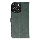 İphone 16 Pro Max Kılıf Trend S Plus Kapaklı Kılıf - Yeşil thumbnail 1