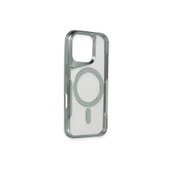 İphone 16 Kılıf Boyi Magsafe Silikon Kapak - Kahverengi thumbnail 2