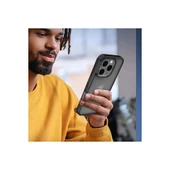 İphone 16 Pro Max Kılıf Elegant Kapak - Siyah thumbnail 4