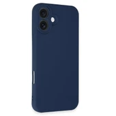 İphone 16 Kılıf First Silikon - Lacivert thumbnail 4