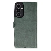 Samsung Galaxy A25 5g Kılıf Trend S Plus Kapaklı Kılıf - Yeşil thumbnail 1