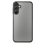 Samsung Galaxy M15 Kılıf Montreal Silikon Kapak - Siyah thumbnail 1