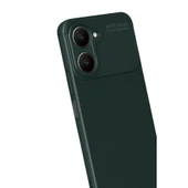 Vivo Y18 Kılıf Auto Focus Karbon Kapak - Koyu Yeşil thumbnail 3