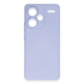 Xiaomi Redmi Note 13 Pro Plus Kılıf Nano İçi Kadife Silikon - Lila thumbnail 2