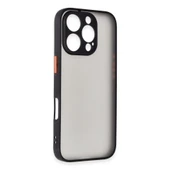 İphone 16 Pro Max Kılıf Montreal Silikon Kapak - Siyah thumbnail 2