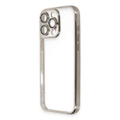 İphone 16 Pro Kılıf Razer Lensli Silikon - Titanyum Gri thumbnail 2