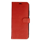 Xiaomi Redmi 13c Kılıf Trend S Plus Kapaklı Kılıf - Kırmızı thumbnail 2