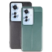 Oppo Reno 11f Kılıf Auto Focus Kapak - Siyah thumbnail 3